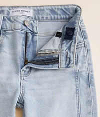 Girls - High Rise Wide Leg Stretch Jean