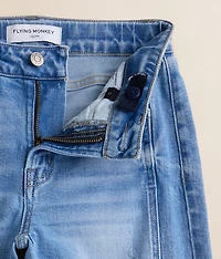 Girls - High Rise Barrel Stretch Jean