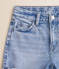 Girls - High Rise Stretch Cuffed Short