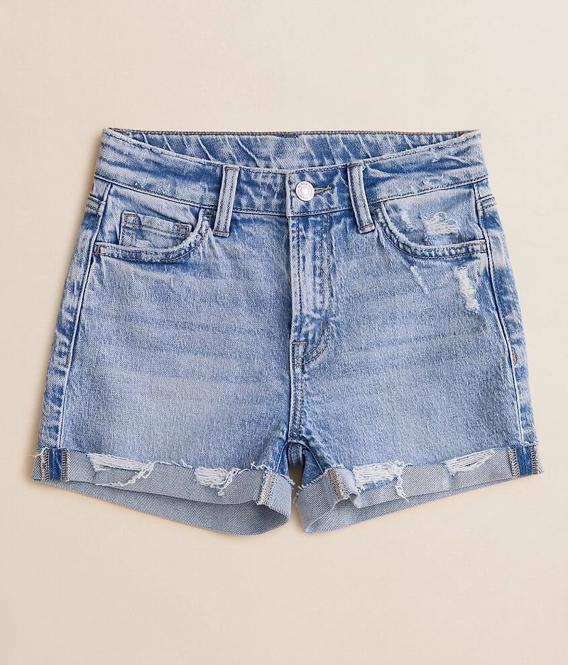 Girls - High Rise Stretch Cuffed Short