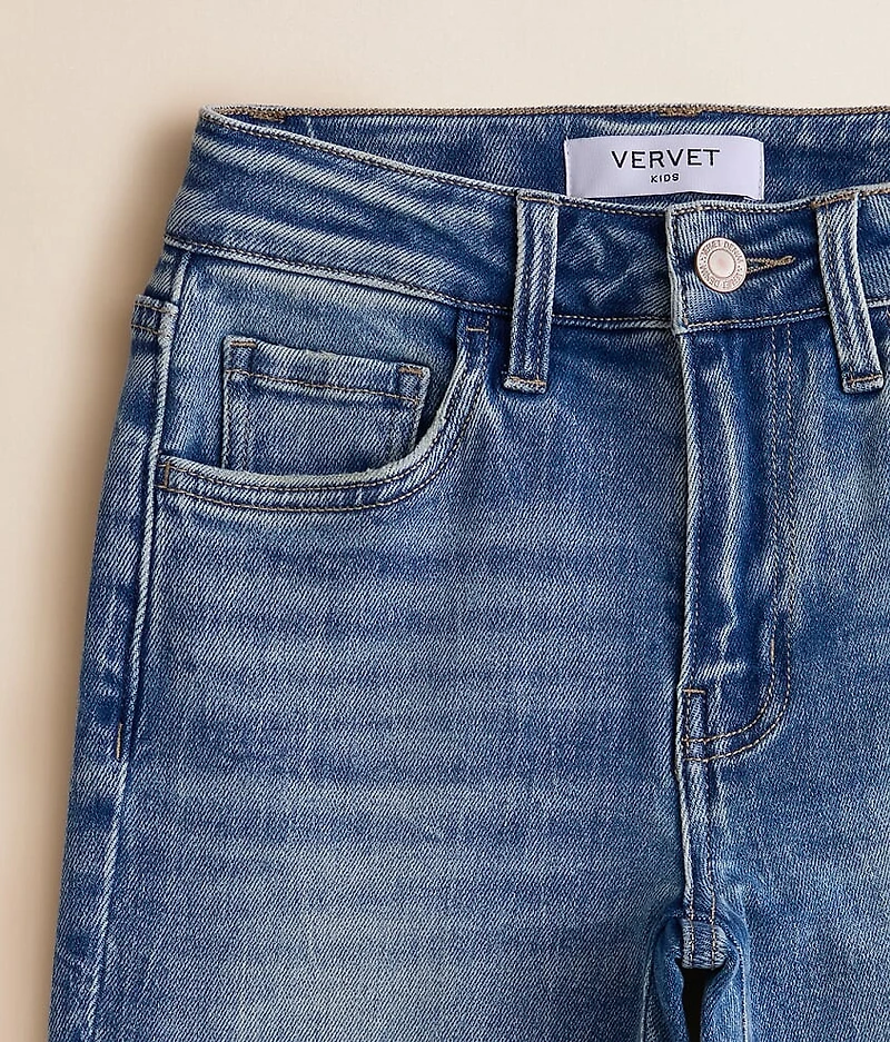 Girls - Mini Oliva Wide Leg Stretch Jean