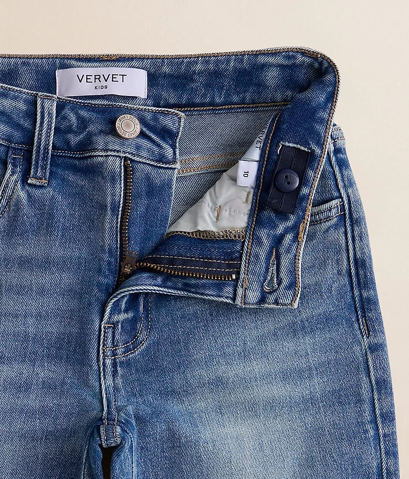 Girls - Mini Oliva Wide Leg Stretch Jean