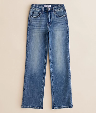 Girls - VERVET Mini Oliva Wide Leg Stretch Jean