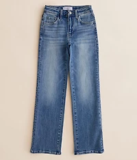 Girls - VERVET Mini Oliva Wide Leg Stretch Jean
