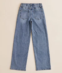 Girls - Mini Kris High Rise Baggy Stretch Jean