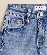 Girls - Mini Evie Classic Straight Rhinestone Jean