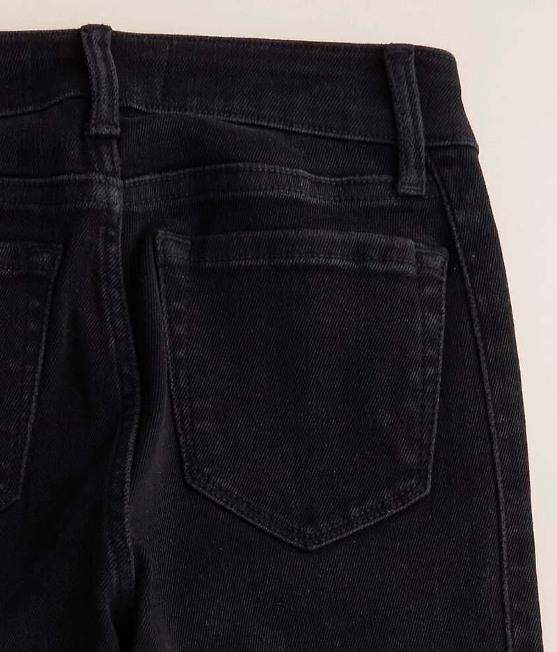 Girls - Mini Olivia Rhinestone Wide Leg Stretch Jean