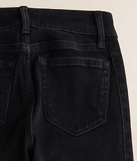 Girls - Mini Olivia Rhinestone Wide Leg Stretch Jean