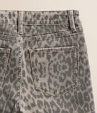 Girls - Claudia Leopard Mini Skort