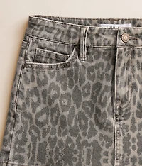 Girls - Claudia Leopard Mini Skort