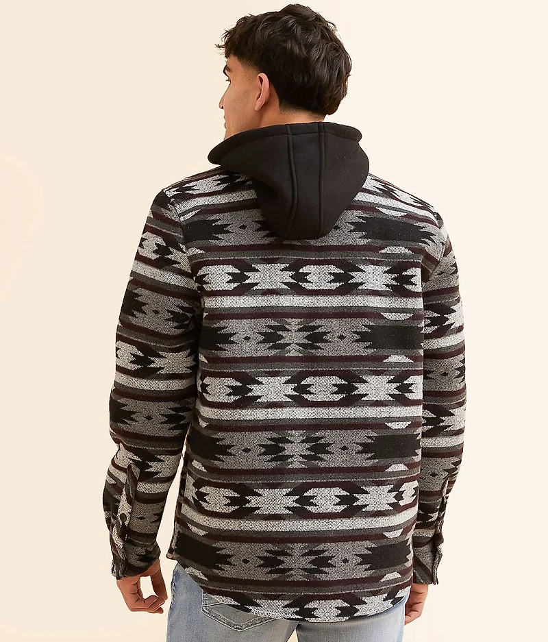 Southwestern Hooded Shacket