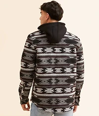 Southwestern Hooded Shacket