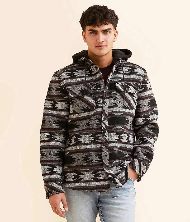 Southwestern Hooded Shacket