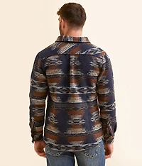 Athletic Southwestern Shacket