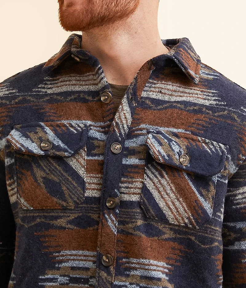 Athletic Southwestern Shacket