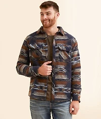 Athletic Southwestern Shacket