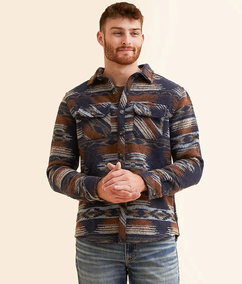 Athletic Southwestern Shacket