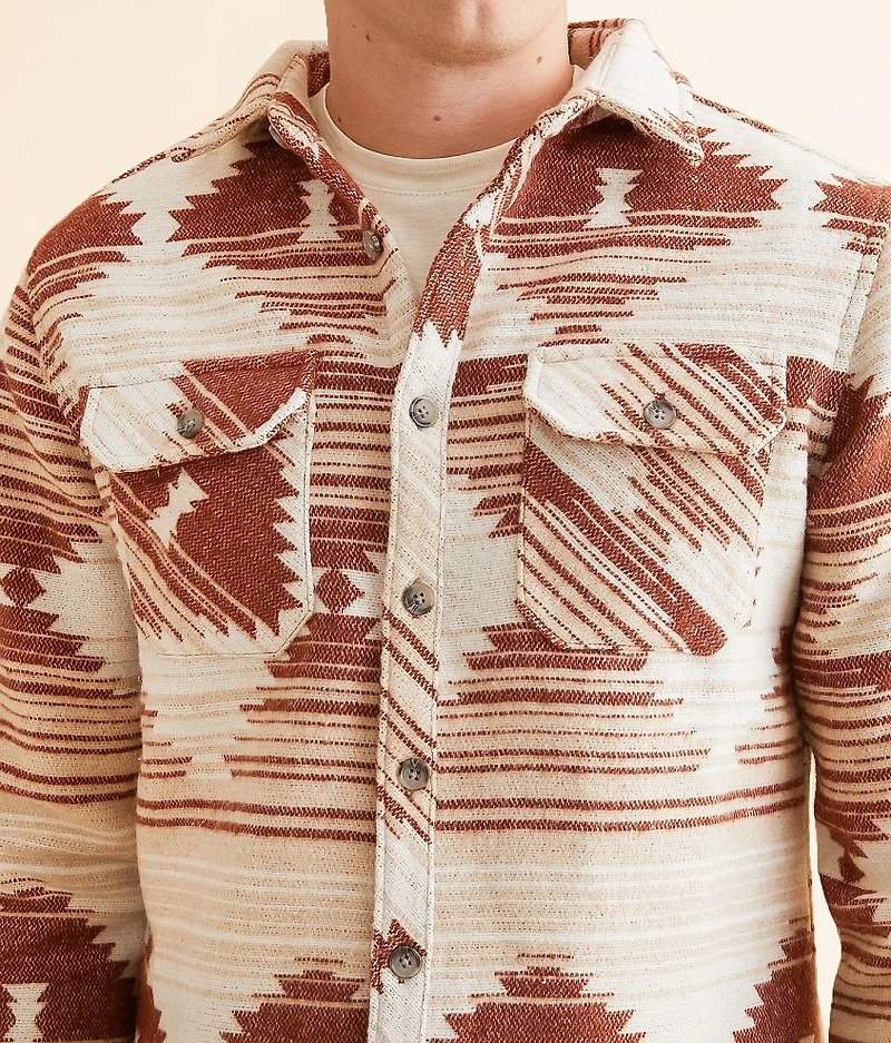 Athletic Southwestern Shacket