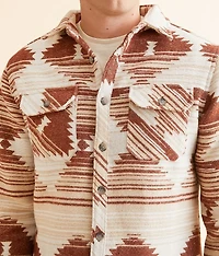 Athletic Southwestern Shacket