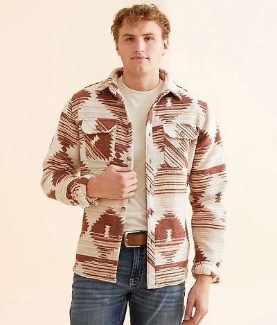 Athletic Southwestern Shacket