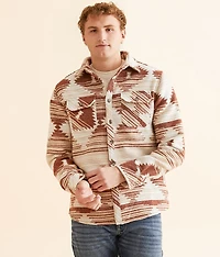 Athletic Southwestern Shacket