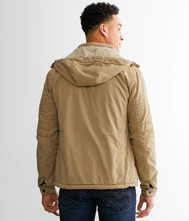 Canvas Hooded Jacket