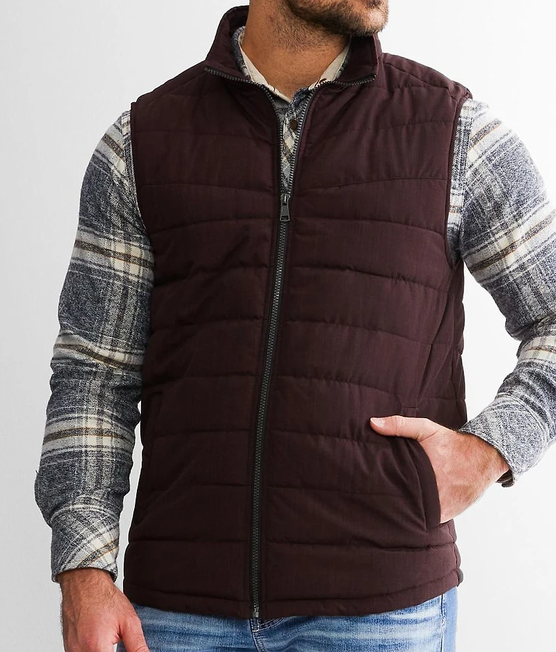 Mixed Media Puffer Vest