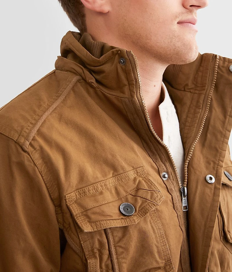 Hooded Canvas Jacket