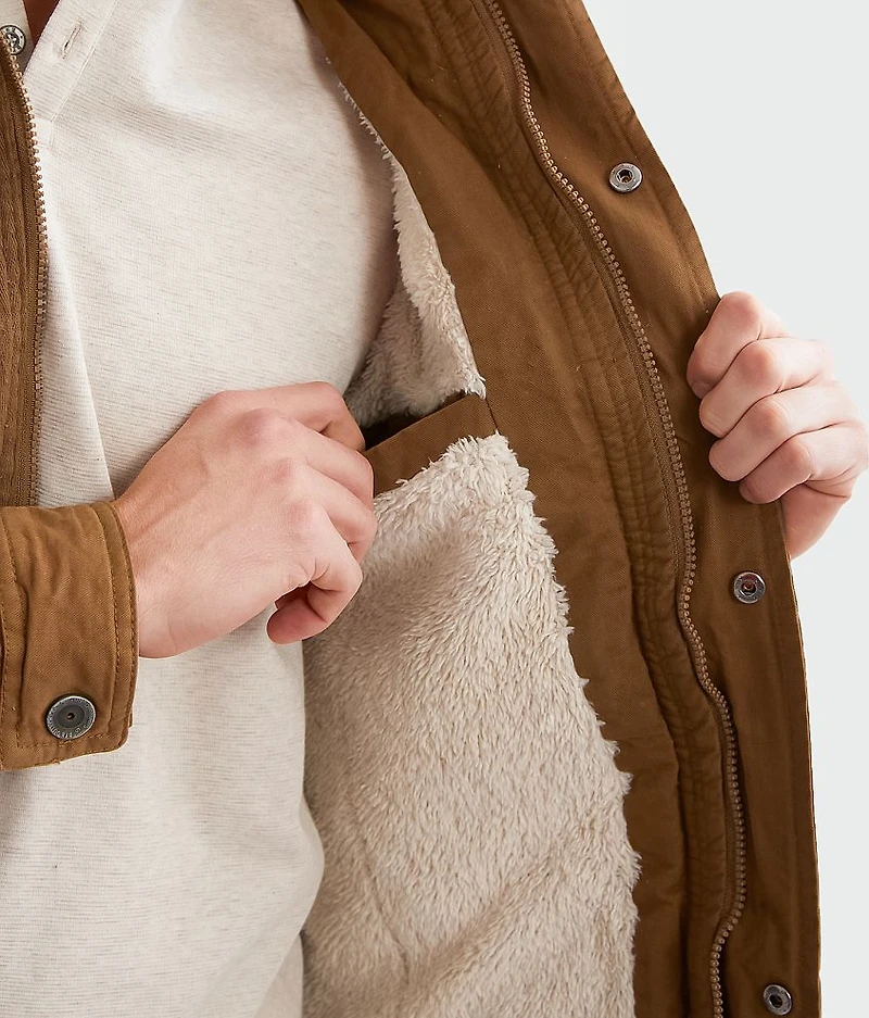 Hooded Canvas Jacket