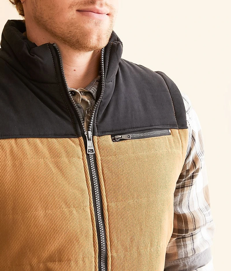Tobacco Corduroy Vest