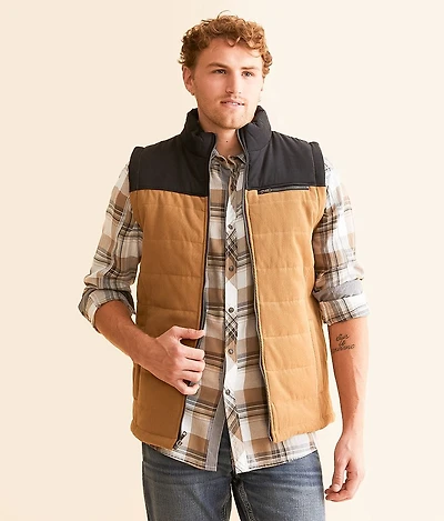 Tobacco Corduroy Vest