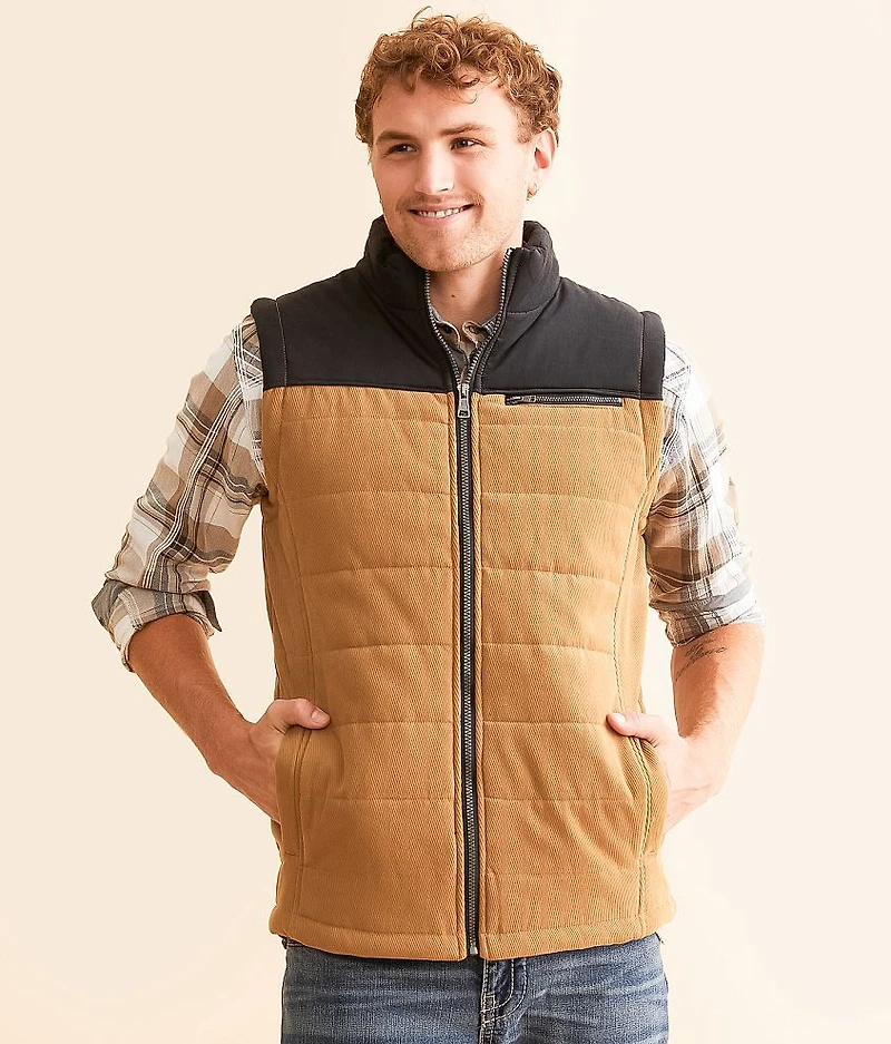 Tobacco Corduroy Vest