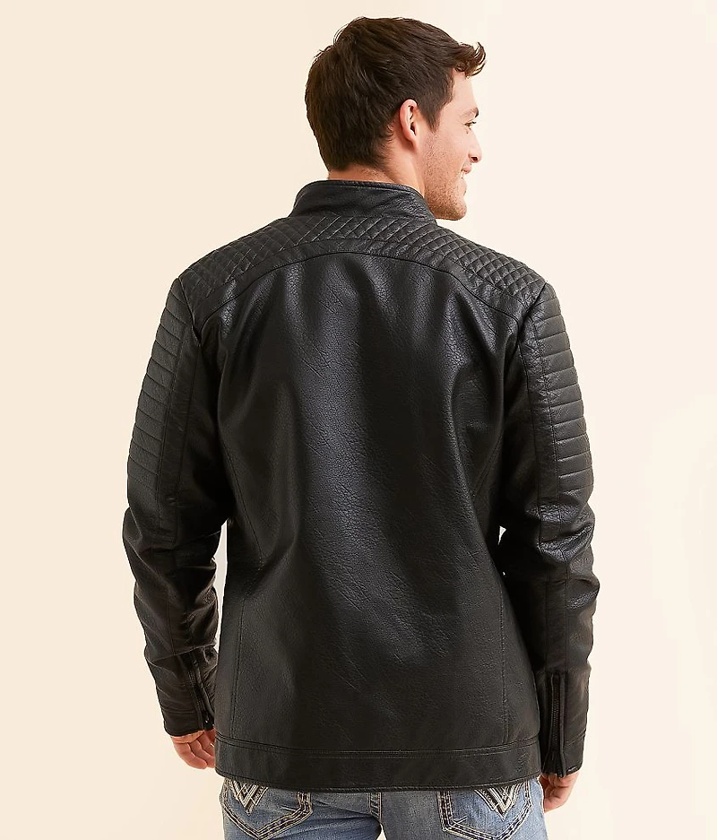Faux Leather Jacket