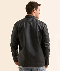 Faux Leather Jacket
