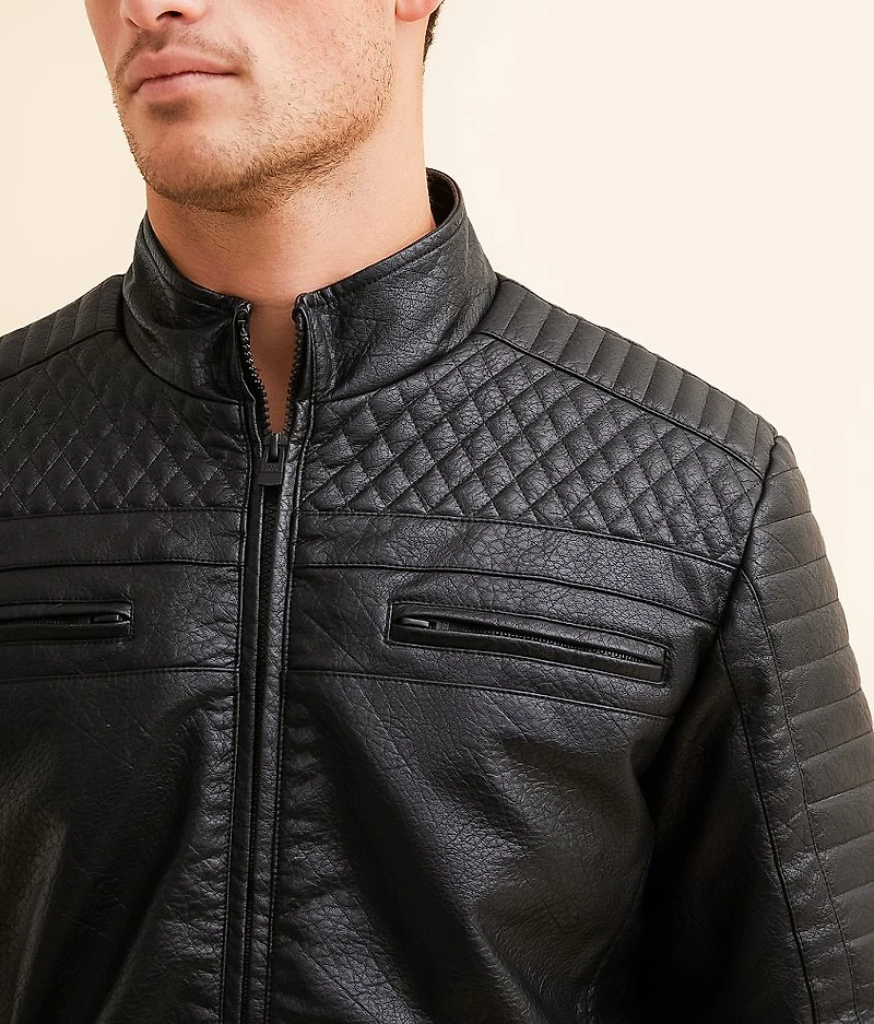 Faux Leather Jacket