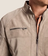 Faux Suede Jacket