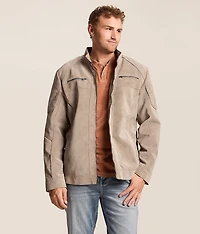 Faux Suede Jacket
