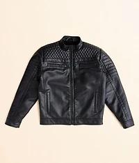 Boys - Faux Leather Jacket