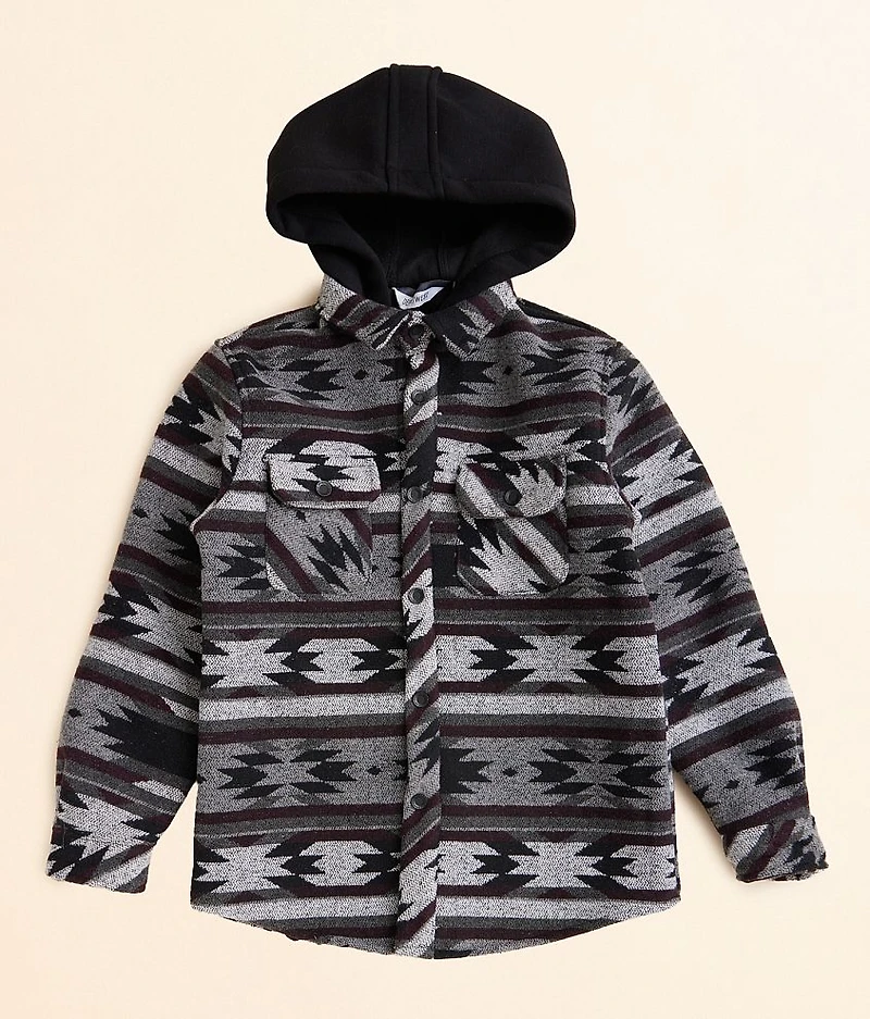 Boys - Southwestern Hooded Shacket