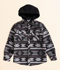 Boys - Southwestern Hooded Shacket