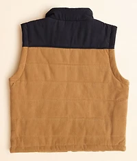 Boys - Tobacco Corduroy Vest