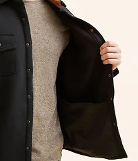 Jacquard Shacket
