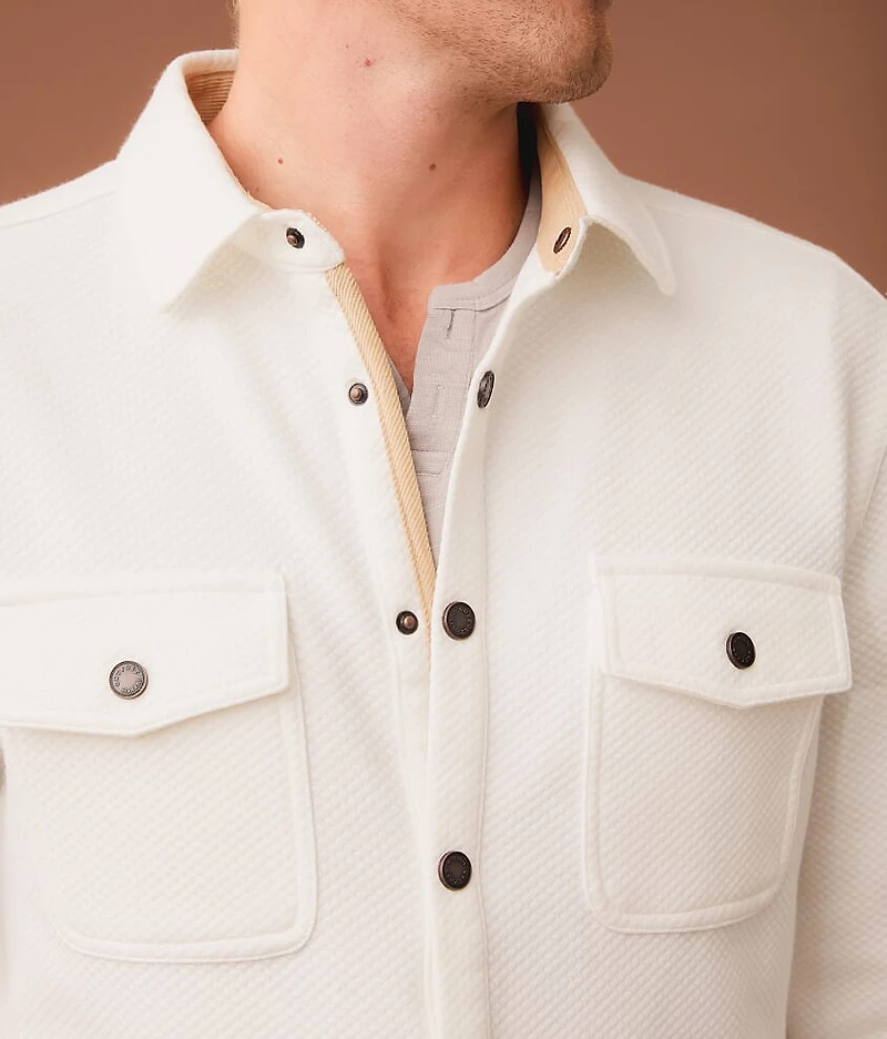 Textured Athletic Knit Shirt