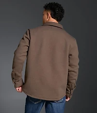 Walnut Jacquard Shacket
