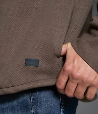 Walnut Jacquard Shacket