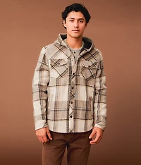 Plaid Hooded Shacket