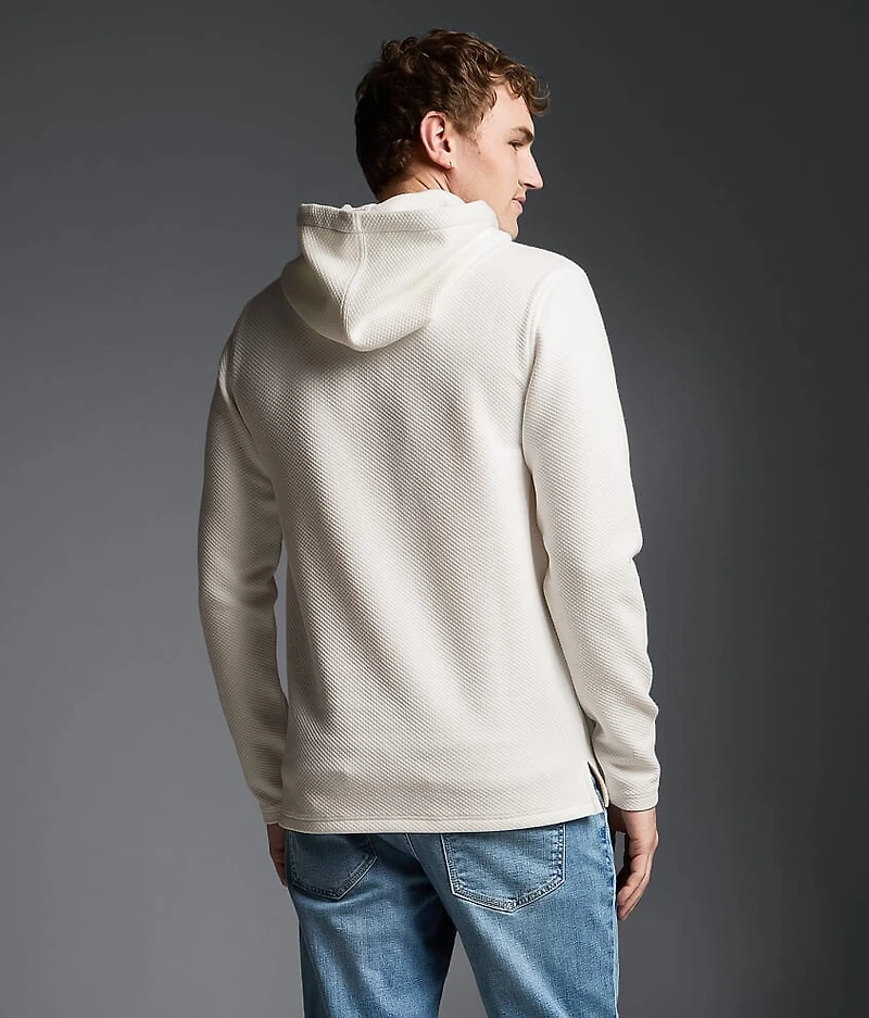 Quarter Snap Henley Hoodie