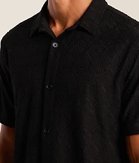 Solid Textured Shirt