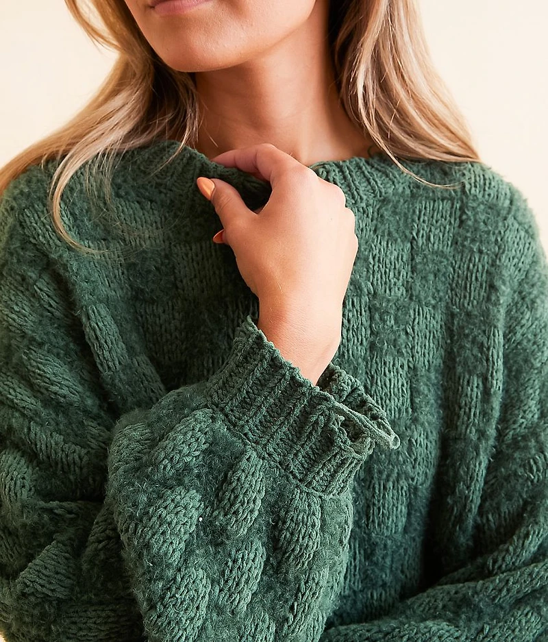 Destructed Chenille Sweater