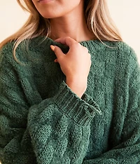 Destructed Chenille Sweater